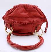 Dolce & Gabbana Red Leather Handbag