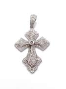 Eye-Catching CZ Cross Pendant