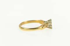 14K Yellow Gold 4.5mm Vintage NOS 1950's Engagement Setting Ring