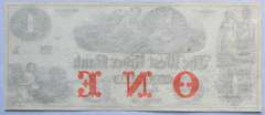 $ 1 West River Bank State of Vermont Jamaica 1860 S Coin Note