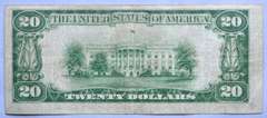 $20 Series of 1929 National Currency Note