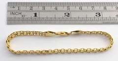 Always Popular 14k Hand Made Flat Bracelet