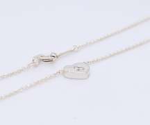 Tiffany & Co Paloma Picasso Modern Heart Pendant on chain