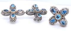 LADIES ELEGANZA RING AND MATCHING EARRINGS.