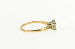 14K Yellow Gold Engagement 4.5mm Vintage NOS 1950's Setting Ring