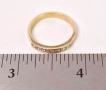 Darling Diamond Band Ring in 14K Yellow Gold