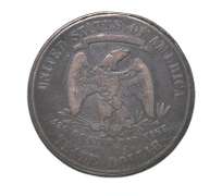 1877 Seated Liberty Trade Dollar Opium Secret Holder