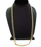Lavish 10kt Yellow Gold Curb Chain Necklace