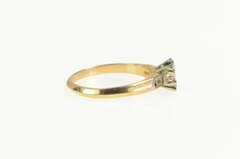 14K Yellow Gold Vintage NOS 1950's 4.5mm Engagement Setting Ring