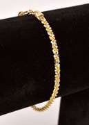 Lovely Margherita Chain Bracelet in 14K Two-tone Gold