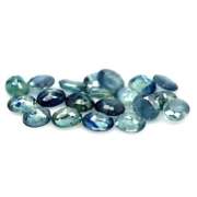 Heated only! 8.10t oval cut Sapphire set