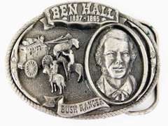 Ben Hall, Australian Bush Ranger Belt Buckle