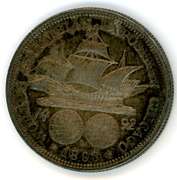 1893 Columbian Silver Commmemorative Half Dollar