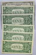 10 CH CU $1 1957 Silver Certificates