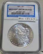 1885 Morgan Dollar NGC BU, Magnificent