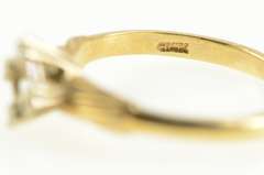 14K Yellow Gold 3.9mm Setting Vintage NOS 1950's Engagement Ring