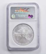 MS70 2007-W American Silver Eagle ER NGC