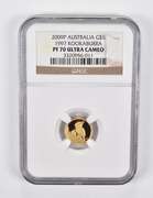 PF70 UCAM 2009-P Australia $5 Gold 1997 Kookaburra NGC