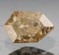 Unique shape! .65ct smooth cut Chocolate Diamond solitaire