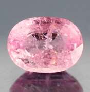 Superb 2.59ct untreated bubblegum pink Morganite