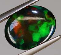 Glistening 2.23ct Welo Black Opal