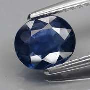 Heated only 1.06ct blue Madagascar Sapphire