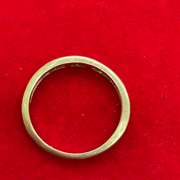 10K YELLOW GOLD DIAMOND BAND