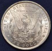 1883-O Morgan Silver Dollar, BU.