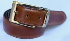 Classy Fine Quality Leather Belt, Made In Italy