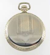 Marvelous Elgin White Gold Filled Pocket Watch