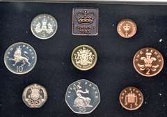 1981 1982 1983 &1985 Great Britain Proof Sets