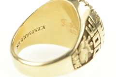 10K Yellow Gold US Bowling Congress 300 Game Diamond Ring