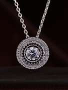 Daily wear Two tone Round dancing Pendant