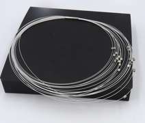 I. Gorman Sterling Silver Multi Row Necklace