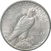 1935-S Peace Silver Dollar
