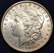 1900-O Morgan Silver Dollar, BU.