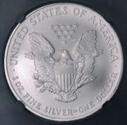2007 American Silver Eagle NGC MS69