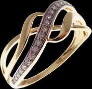 One-Of-a-Kind 18kt Yellow Gold Diamond Band