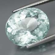Glittering 9.42ct untreated Brazilian Aquamarine