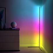 Corner Floor Lamp RGB Lighting Effects