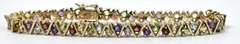 Vermeil Multi-Gemstone Bracelet