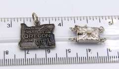 Group Lot of Vintage Sterling Silver Charms