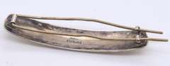 Vintage Sterling Silver Signed Hair Clip