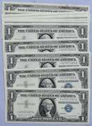 13 Consecutive CH CU 1957 A Star $1 Silver Certificates
