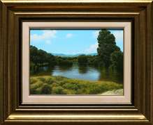 Beautiful Italian Countryside Painting
