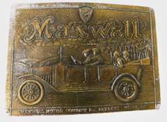 Maxwell Motor Company Vintage Belt Buckle