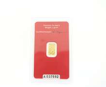1 Gram Pure .999 Gold Bar