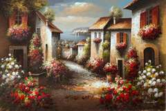 ONE OF A KIND BEAUTIFUL PAINTING ON CANVAS