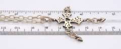 Vintage Sterling Silver Cross Pendant on Chain