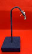 UNUSUAL 14K WHITE GOLD DIAMOND SCREW BACK EARRINGS